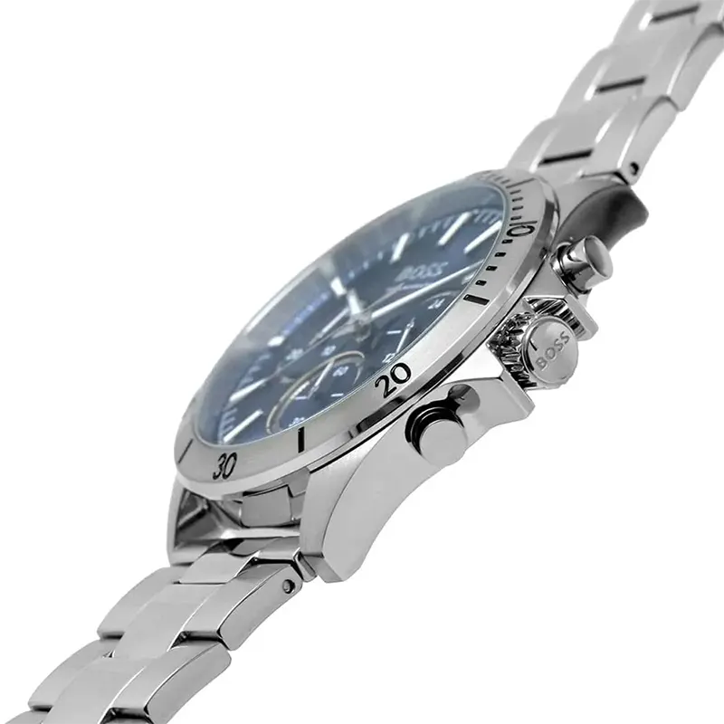 Hugo Boss Troper Chronograph Blue Quartz Men's Watch- 1514069
